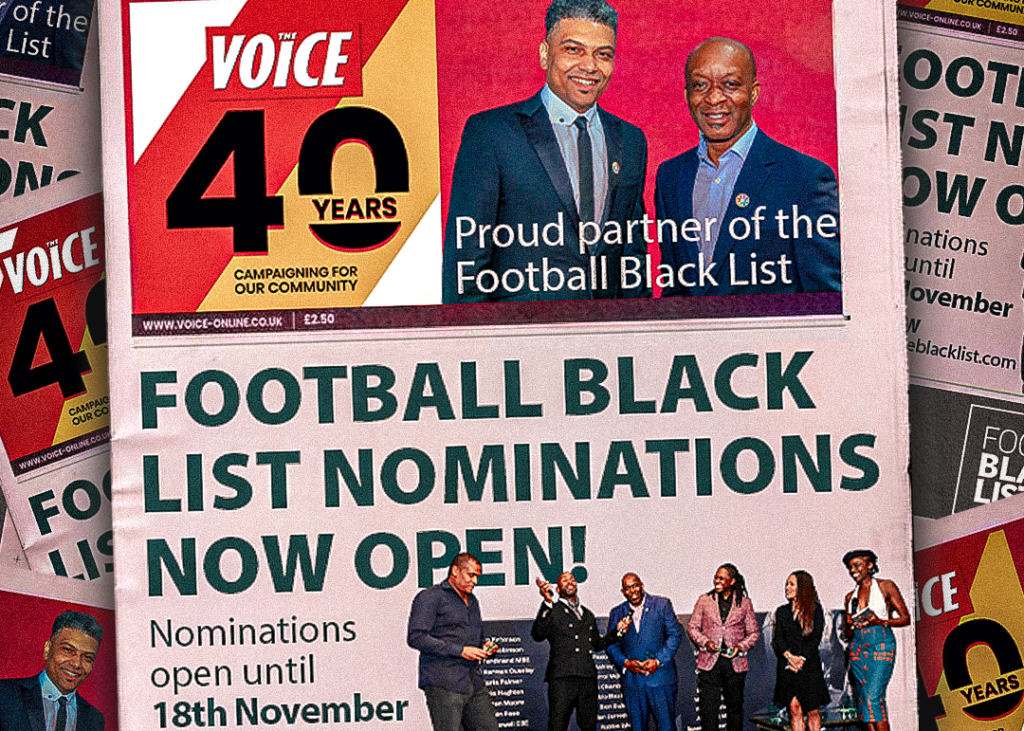 THE NOMINATIONS FOR THE FOOTBALL BLACK LIST 2022 ARE NOW OPEN!