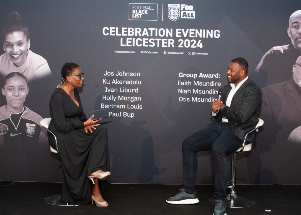 FOOTBALL BLACK LIST CELEBRATES BLACK ACHIEVEMENT IN THE EAST MIDLANDS AT LEICESTER CITY FOOTBALL CLUB